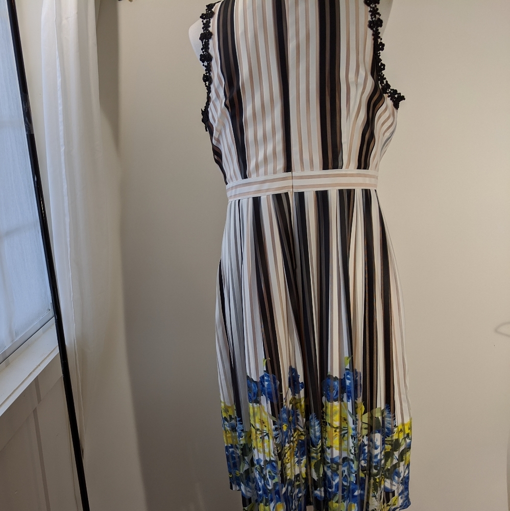 ANTHROPOLOGIE FOXIEDOX ELDORA COCKTAIL FLARE DRESS - Picture 7 of 7